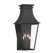 The Great Outdoors 7994-66 - Gloucester - 4 Light Outdoor Wall Mount
