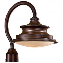 The Great Outdoors 8126-A188-PL - 1 Light Post Mount