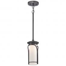 The Great Outdoors 8154-568-L - 1 Light Outdoor Led Rod Hung Lantern