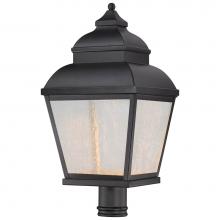 The Great Outdoors 8266-66-L - 1 Light Outdoor Post Lantern