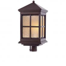 The Great Outdoors 8566-51-PL - 1 Light Post Mount