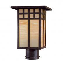 The Great Outdoors 8605-A179 - 1 Light Outdoor Post