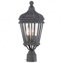 The Great Outdoors 8695-66 - 3 Light Post Mount