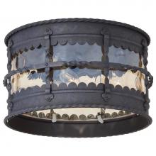 The Great Outdoors 8889-A39 - 3 Light Flush Mount