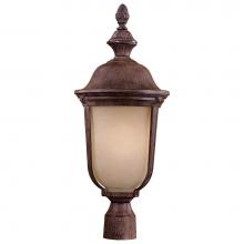 The Great Outdoors 8995-61-PL - 1 Light Post Mount