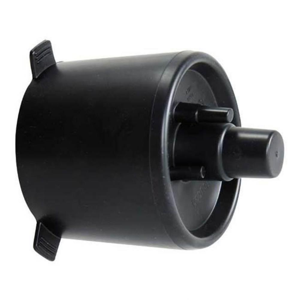 End Cap, 1 1/4'', 1 1/2'' And 2'' Hdpe Pipe With 5.5'' Jac