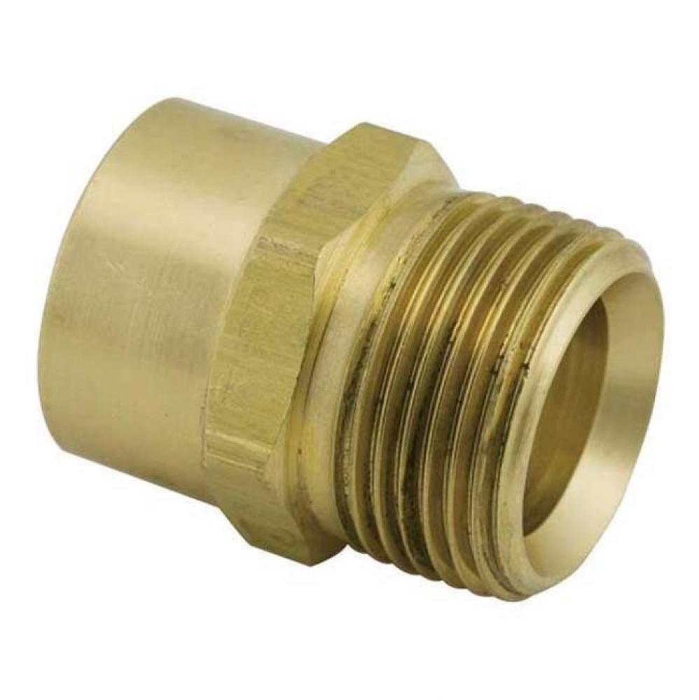 Qs-Style Copper Adapter, R25 X 3/4'' Copper (For 3/4'' And 5/8'' Tub