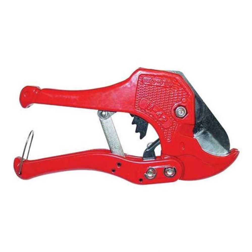 Ratchet-style Large Dimension Tube Cutter for 1'' to 2'' PEX