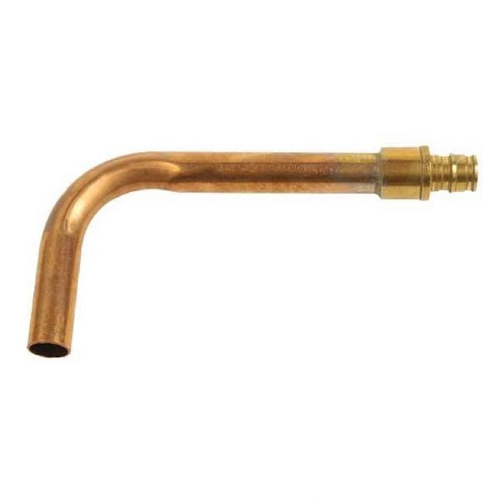 Propex Lf Copper Tub Ell, 1/2'' Pex Lf Brass X 1/2'' Copper (3'' X 6