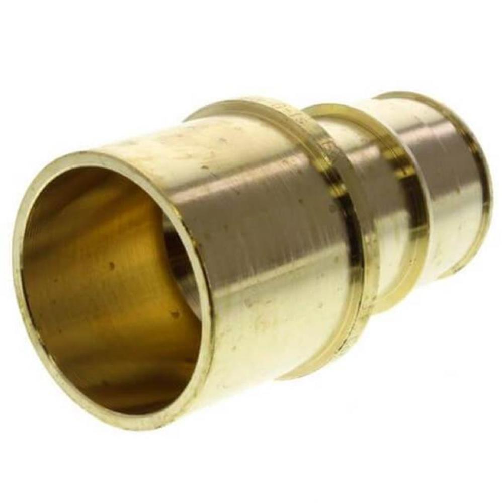 Propex Lf Brass Sweat Adapter, 1'' Pex X 1'' Copper