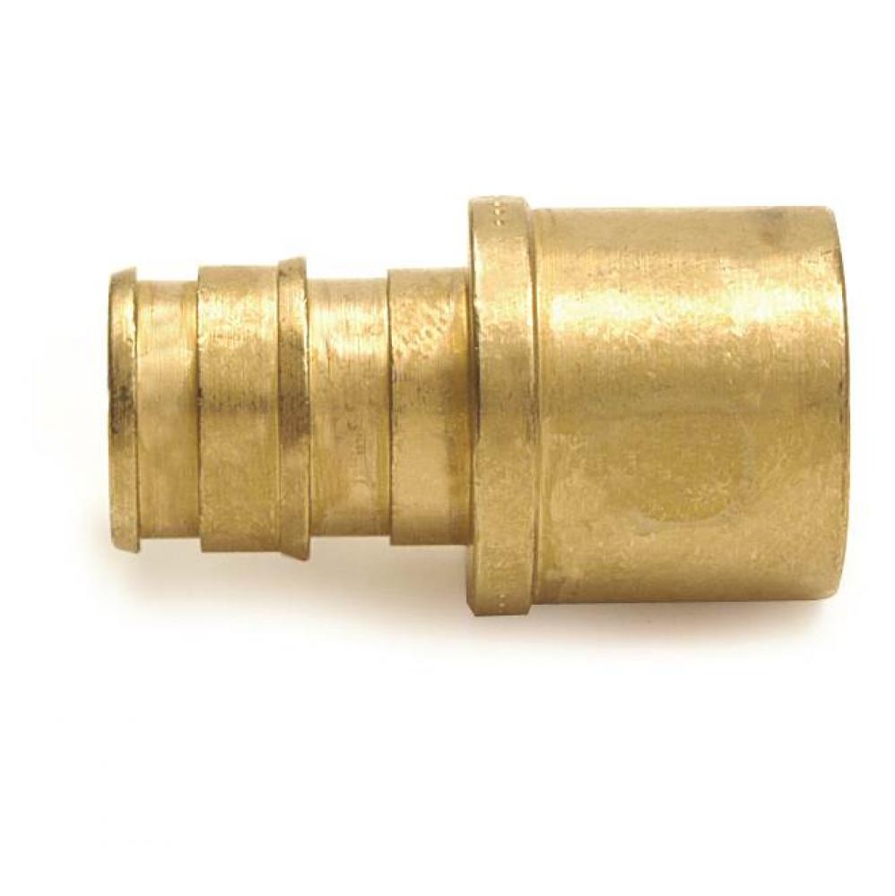 Propex Lf Brass Sweat Adapter, 3/4'' Pex X 3/4'' Copper