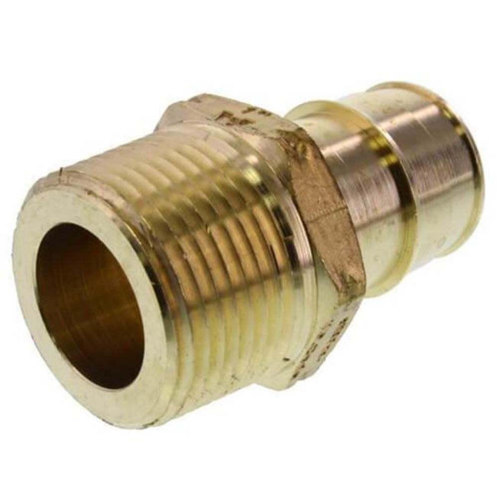 Propex Lf Brass Male Threaded Adapter, 1'' Pex X 1'' Npt