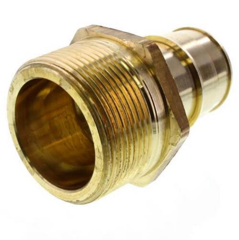 Propex Lf Brass Male Threaded Adapter, 1 1/2'' Pex X 1 1/2'' Npt