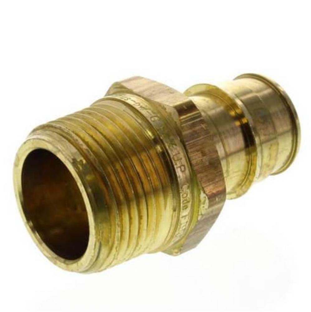 Propex Lf Brass Male Threaded Adapter, 3/4'' Pex X 3/4'' Npt