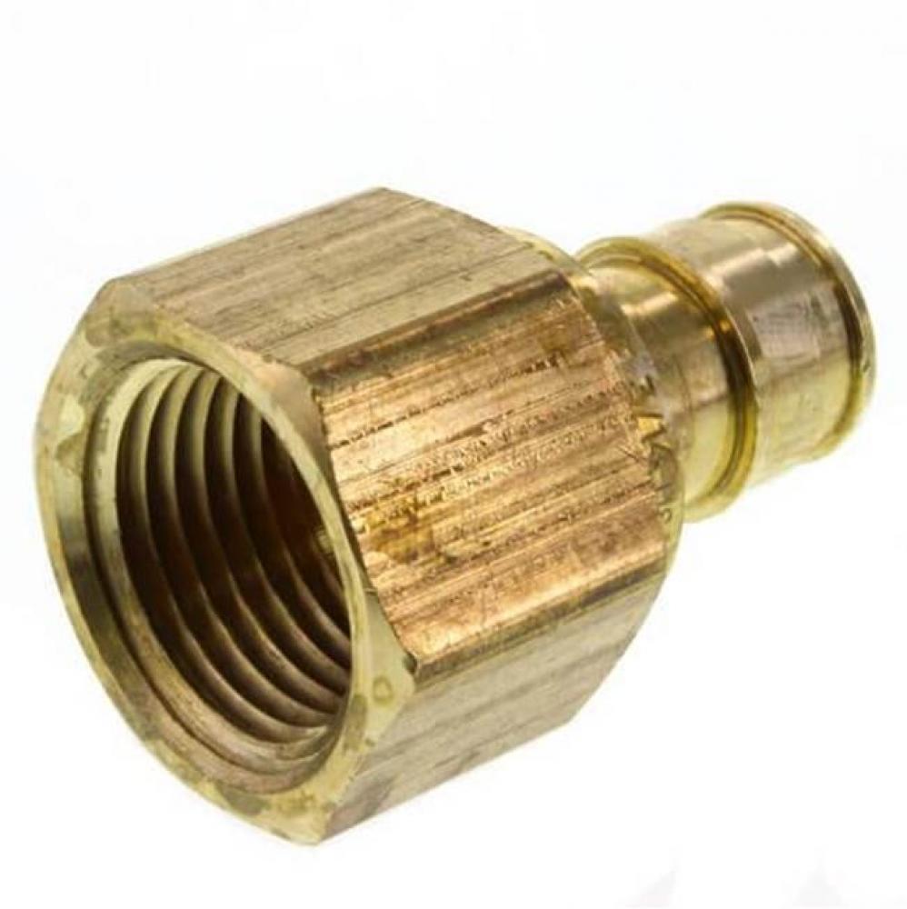 Propex Lf Brass Female Threaded Adapter, 1/2'' Pex X 1/2'' Npt