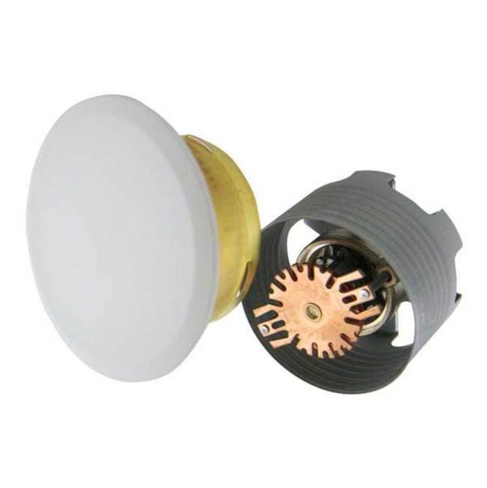 Lf Rc-Res (205F) Flat Concealed Sprinkler With White Cover Plate