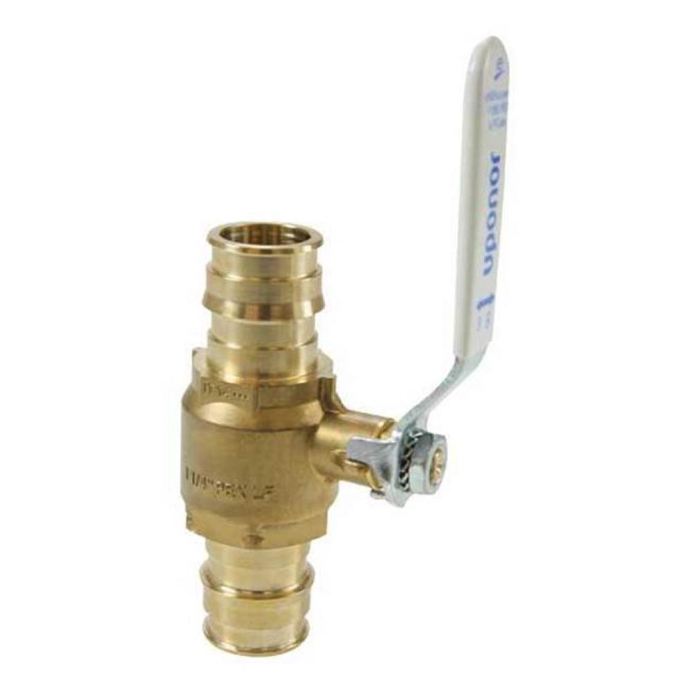 ProPEX LF Brass Commercial Ball Valve (full port), 1 1/4'' PEX x 1 1/4'' PEX