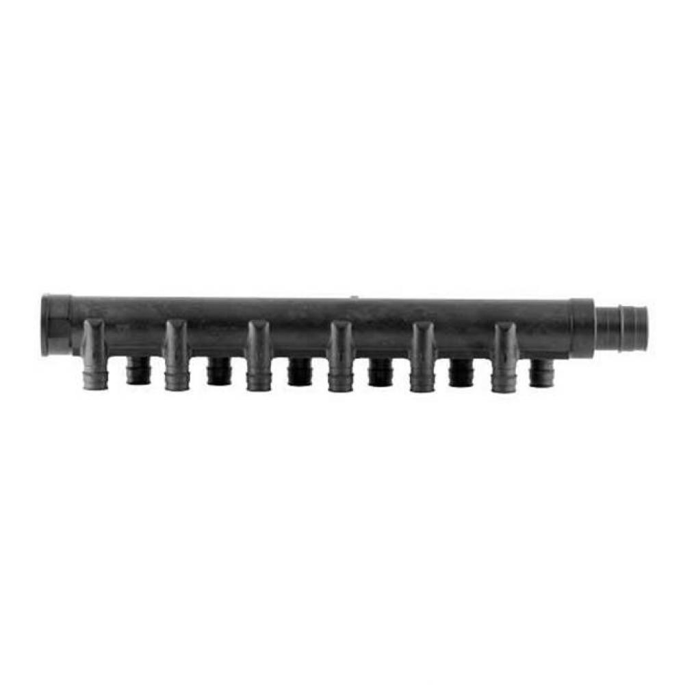 1'' Ep Branch Multi-Port Tee, 12 Outlets With Mounting Clips