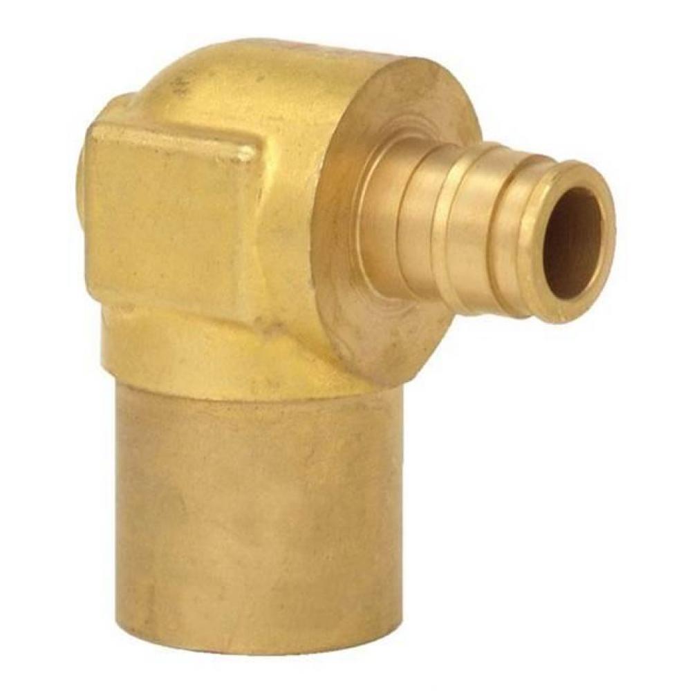 Propex Baseboard Elbow, 1/2'' Pex X 3/4'' Copper Adapter