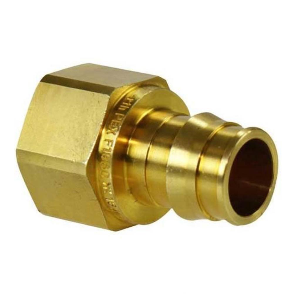 Propex Brass Female Threaded Adapter, 5/8'' Pex X 3/4'' Npt