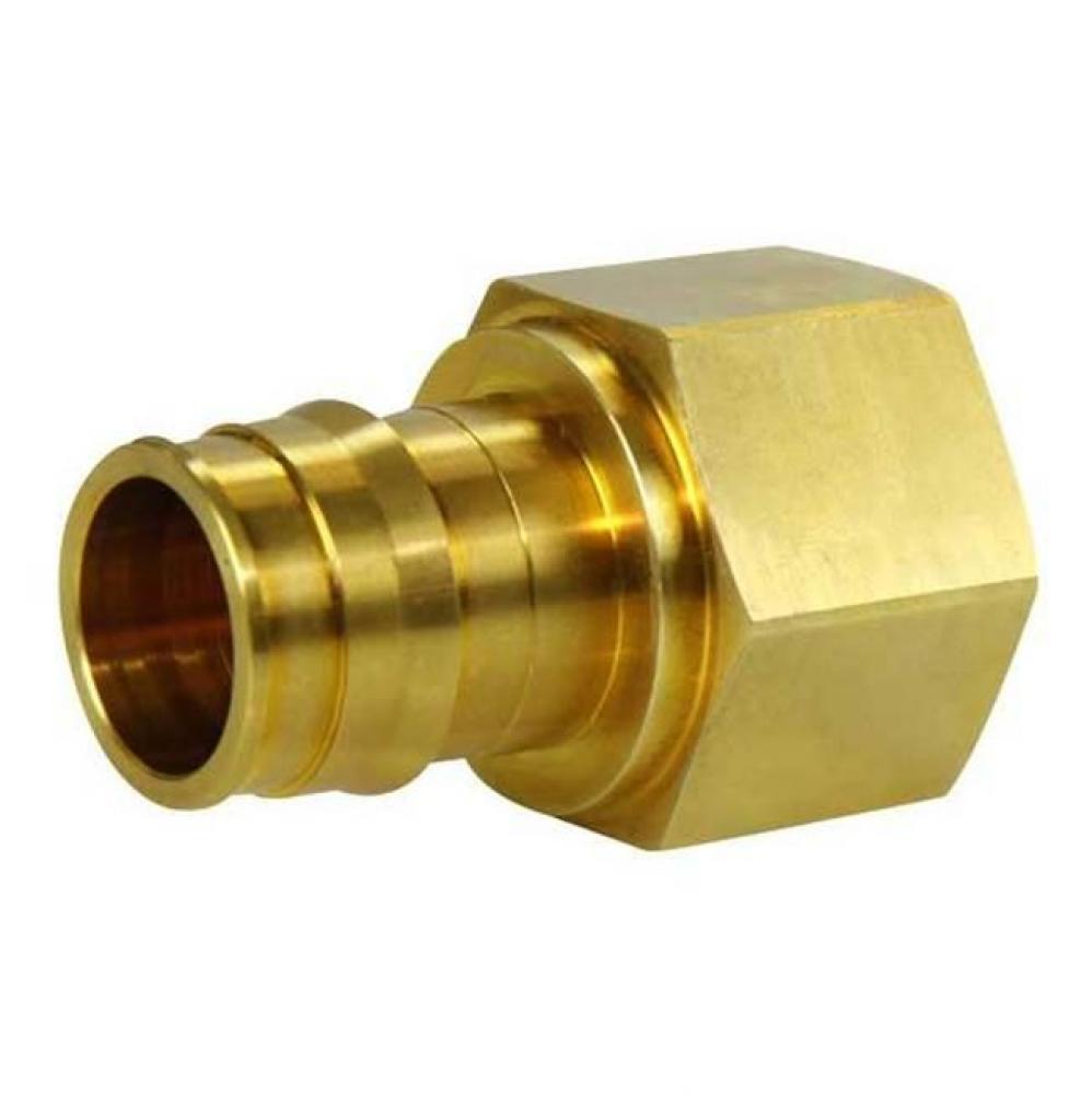 Propex Brass Female Threaded Adapter, 1 1/4'' Pex X 1 1/4'' Npt