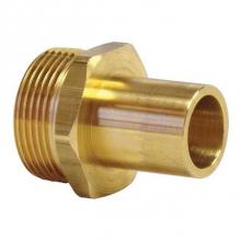 Uponor A4123215 - Brass Manifold Adapter, R32 To 1 1/4'' Adapter Or 1 1/2'' Fitting Adapter