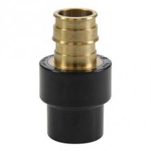 Uponor CP4511313 - Propex Lf Brass X Cpvc Socket Adapter, 1 1/4'' Pex X 1 1/4'' Cpvc (Cts)