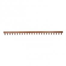 Uponor F2801575 - 1 1/2'' X 6' Copper Valveless Manifold With 24 Outlets, 3/4'' Sweat