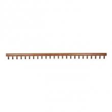 Uponor F2802075 - 2'' X 6' Copper Valveless Manifold With 24 Outlets, 3/4'' Sweat