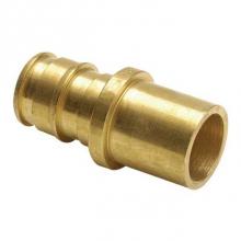 Uponor LF4501010 - Propex Lf Brass Sweat Fitting Adapter, 1'' Pex X 1'' Copper