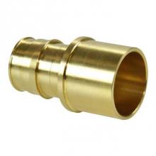 Uponor LF4512525 - Propex Lf Brass Sweat Adapter, 2 1/2'' Pex X 2 1/2'' Copper