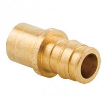 Uponor LF4515050 - Propex Lf Brass Sweat Adapter, 1/2'' Pex X 1/2'' Copper