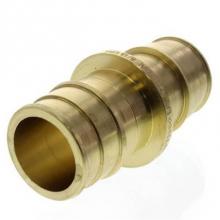 Uponor LF4541010 - ProPEX LF Brass Coupling, 1'' PEX x 1'' PEX