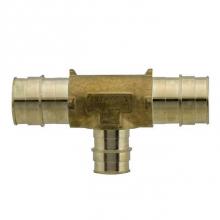 Uponor LF4707550 - ProPEX LF Brass Reducing Tee, 3/4'' PEX x 3/4'' PEX x 1/2'' PEX