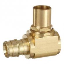 Uponor LF4730500 - Propex Lf Brass Elbow, 1/2'' Pex X 1/2'' Male Cu