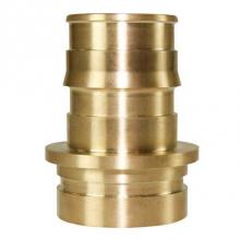 Uponor LFV2962025 - ProPEX LF Groove Fitting Adapter, 2'' PEX LF Brass x 2 1/2'' CTS Groove