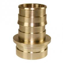 Uponor LFV2962525 - Propex Lf Groove Fitting Adapter, 2 1/2'' Pex Lf Brass X 2 1/2'' Cts Groove