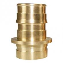 Uponor LFV2972025 - ProPEX LF Groove Fitting Adapter, 2'' PEX LF Brass x 2 1/2'' IPS Groove