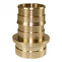 Uponor LFV2972525 - Propex Lf Groove Fitting Adapter, 2 1/2'' Pex Lf Brass X 2 1/2'' Ips Groove