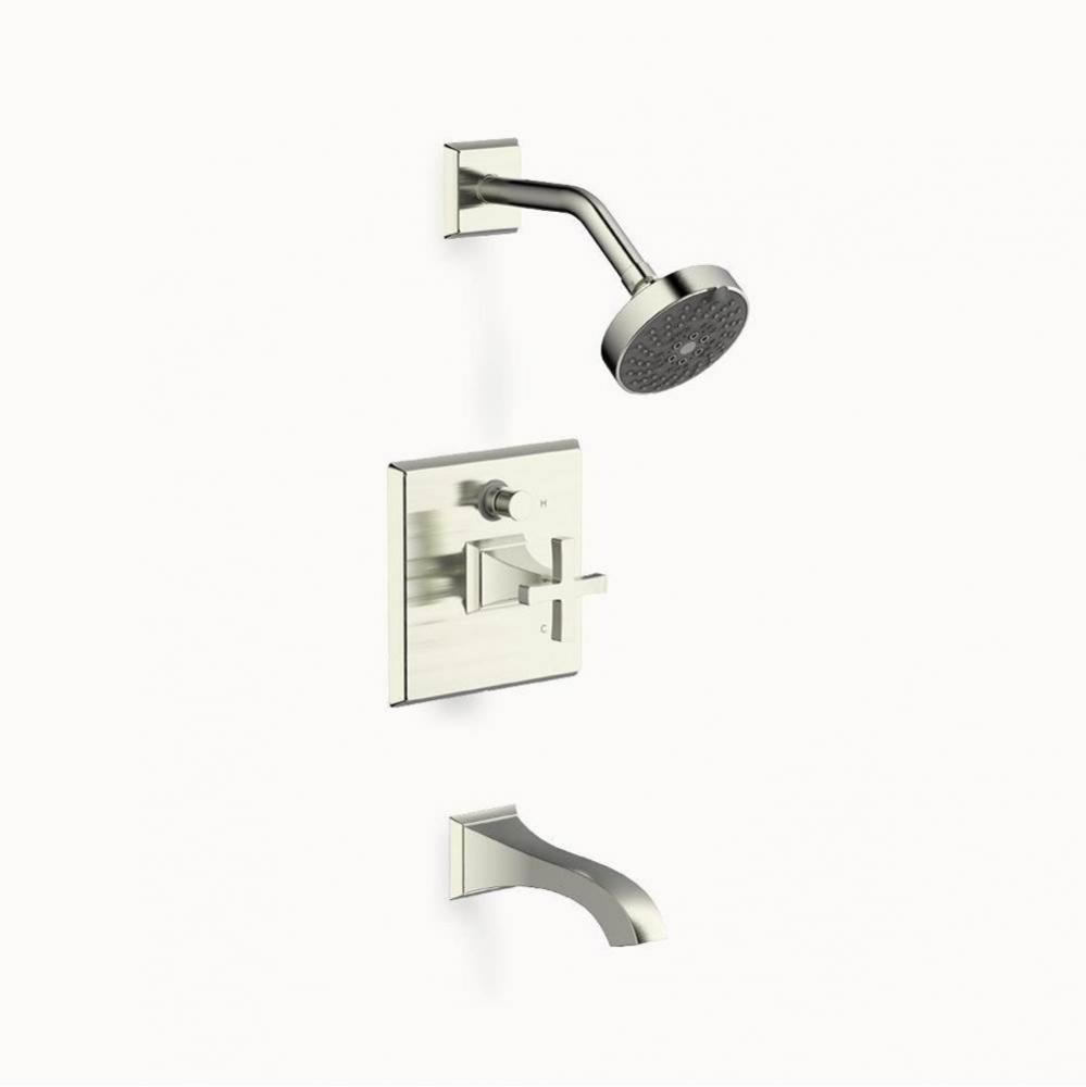 Leyden X PB Tub and Shower Set Trim (1.75GPM) SN