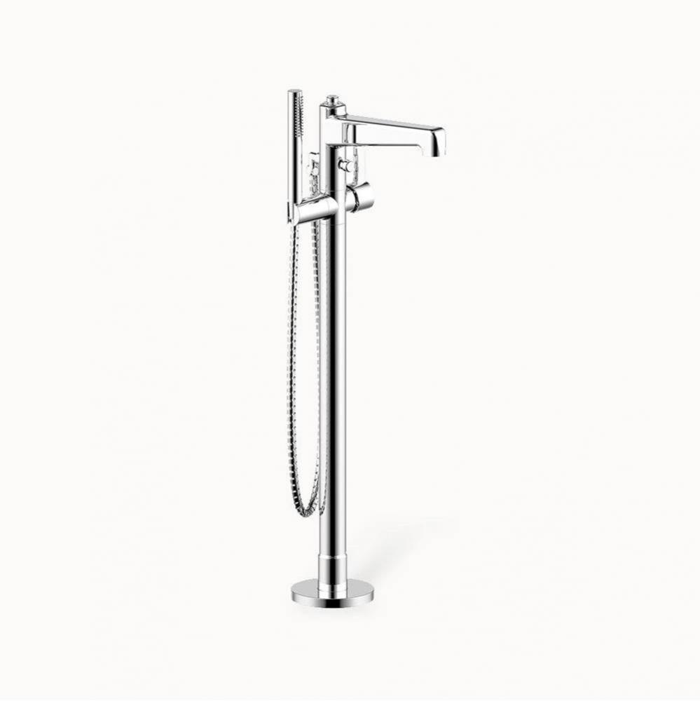 Darby Floor-mount Tub Filler w/HS PC