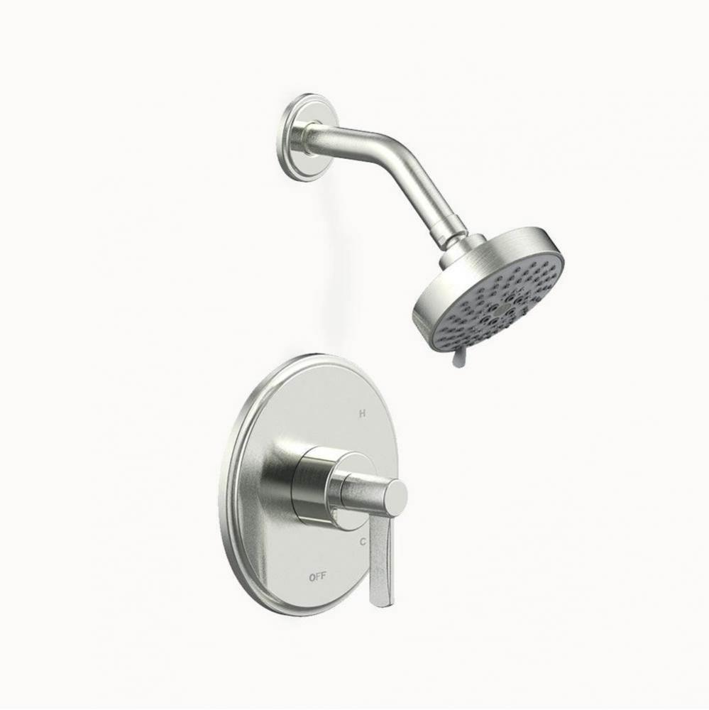 Darby PB Shower Set Trim SN