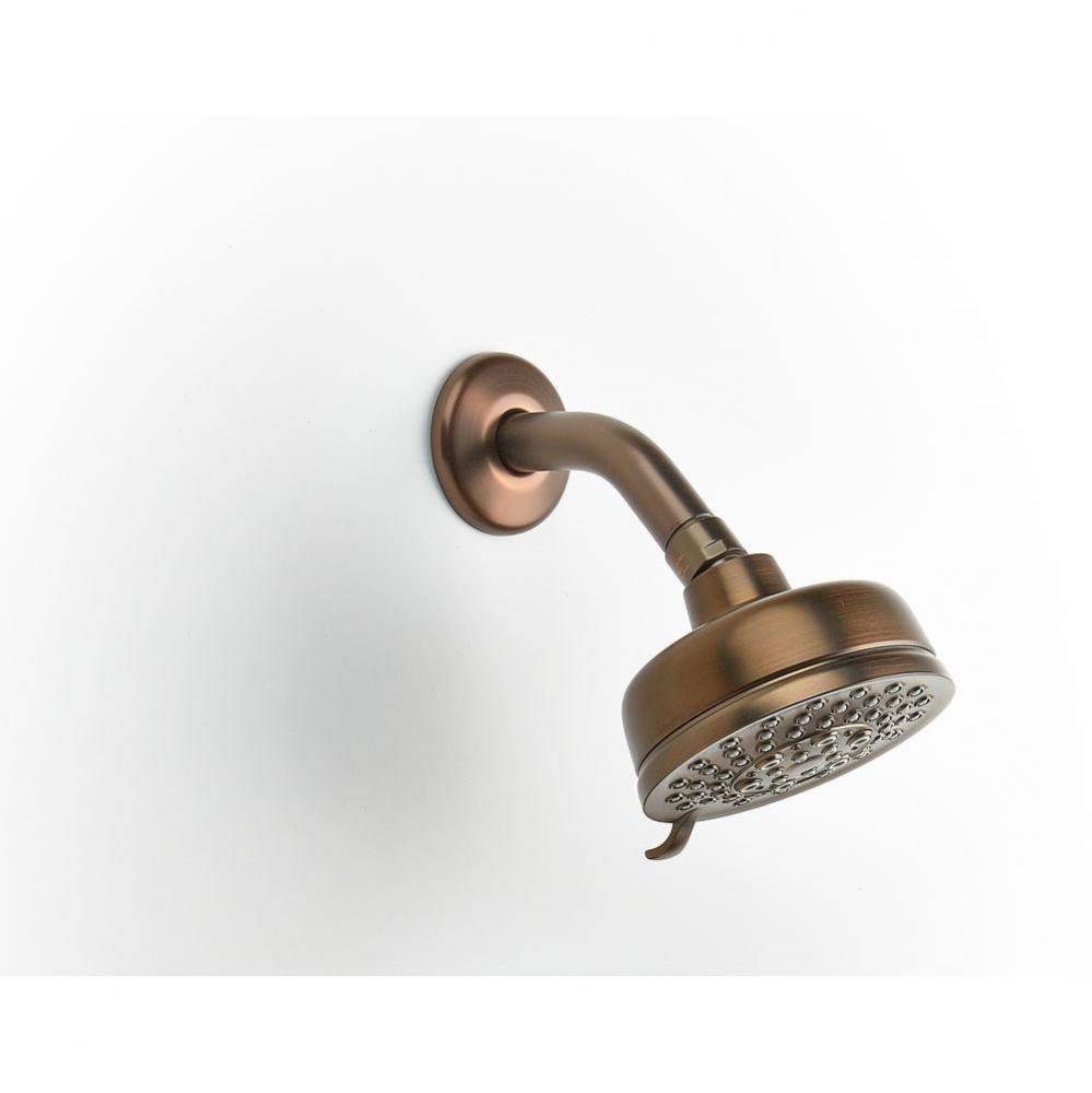 Berea Shower Head with Arm & Flange BZ