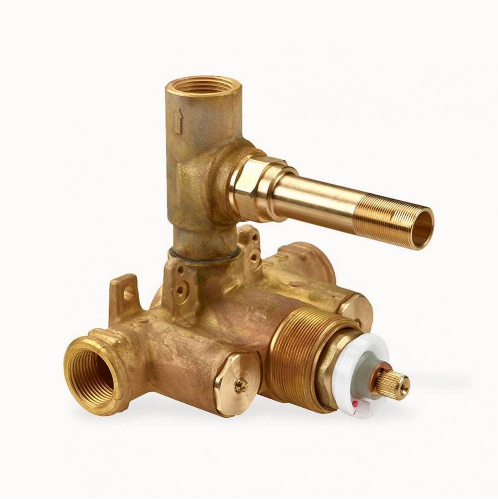 Rough - 3/4'' Dual Thermo Valve with Volume Control