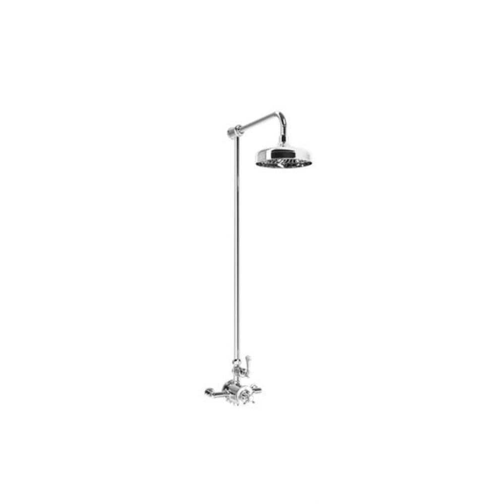 Belgravia Exposed Shower Set with Metal Lever Handle PC