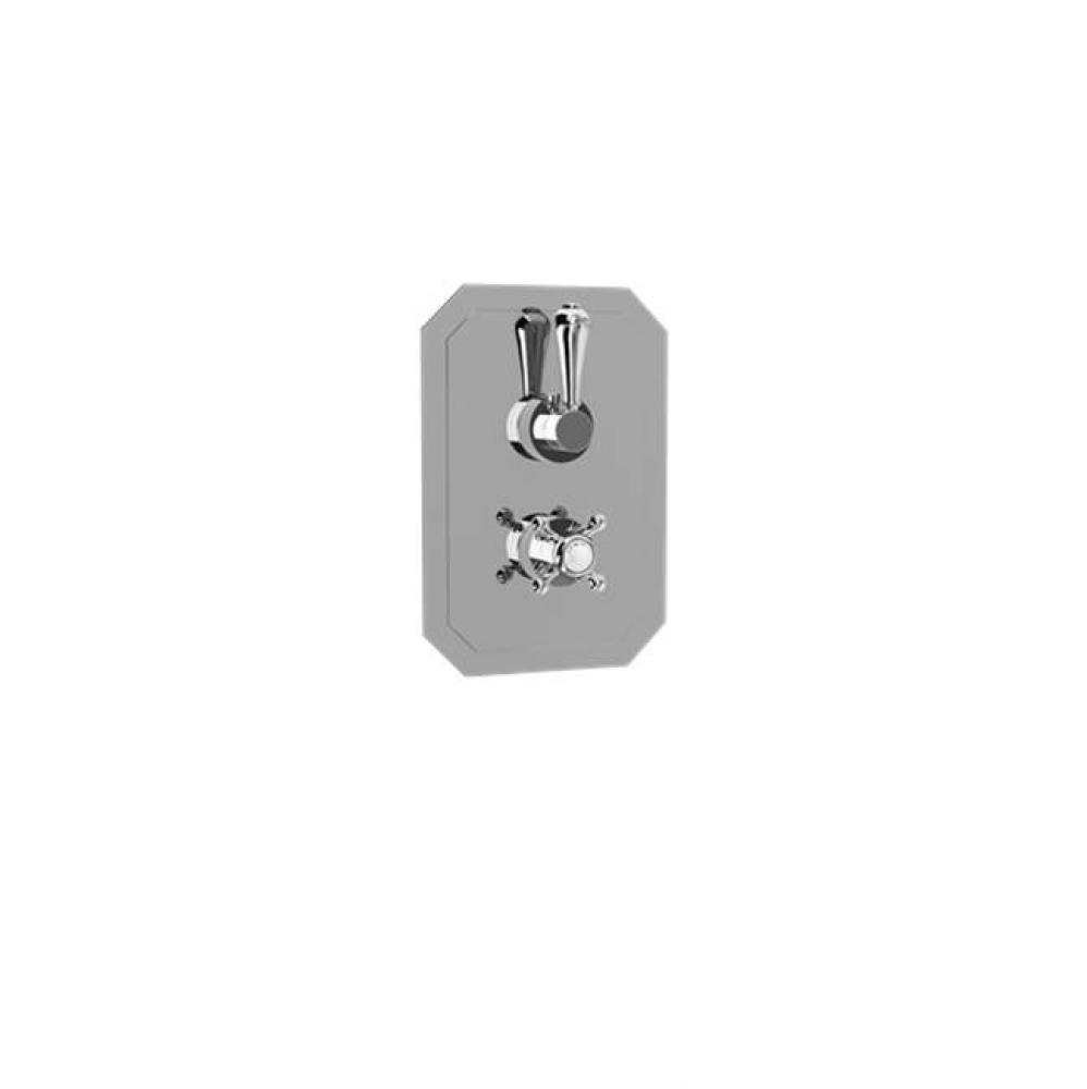 Belgravia 1500 Thermo Trim with Metal Lever Handle PC