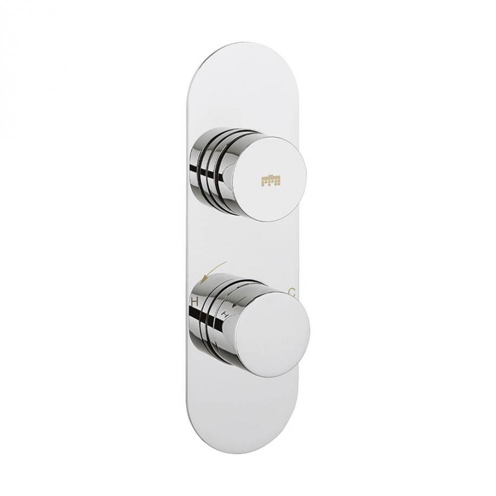 Dial Central 1000 Thermostatic Valve Trim with Single Integrated Volume Control