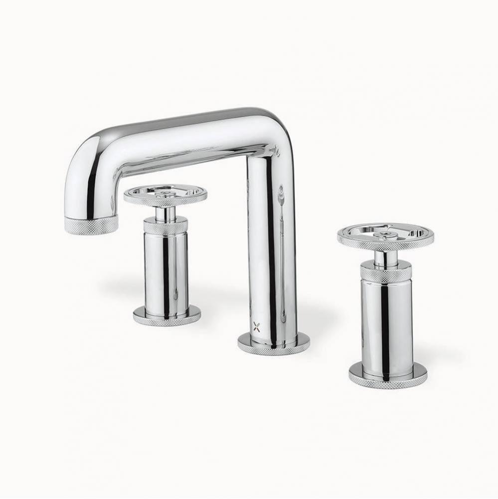 Union Widespread Basin Faucet with Round Handles PC