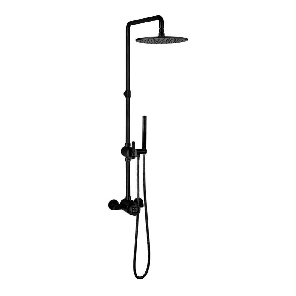 Union Exposed Shower Set with 10'' Shower Head MB