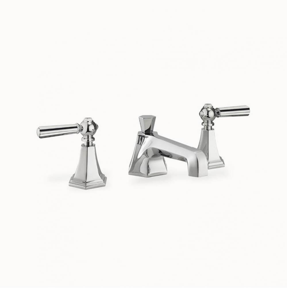 Waldorf Widespread Basin Faucet with Metal Lever Handles PC
